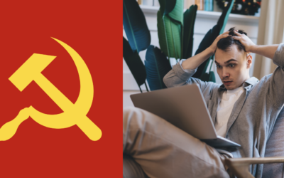 Western Teen Is Alarmed to Discover That Hammer and Sickle on Communist Flag Represent Manual Labour