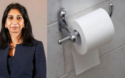 Civil Servants Accuse Suella Braverman Of Hanging Toilet Paper In The “Under” Instead Of “Over” Position