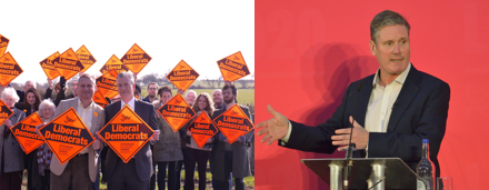 Starmer: “We Will Never Form a Coalition with the Liberal Democrats! Unless We Have To”