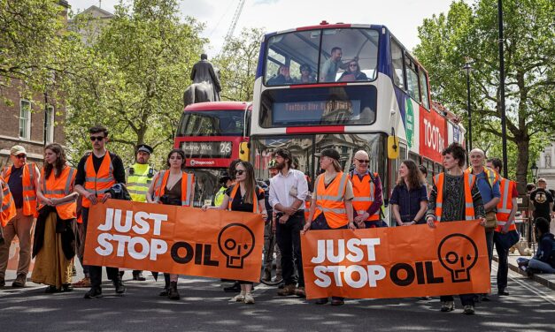 Just Stop Oil Spokesperson Octavia Tory-Gala III Speaks Out After Gluing Herself To Local Bricklayer In Latest Protest