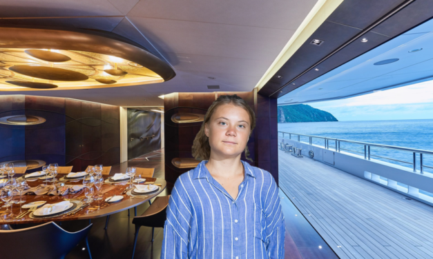 Greta Thunberg Sets Off On Maiden Voyage On Her New Super-Yacht – The ‘Marie Antoinette-Zero’