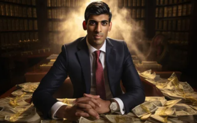 Rishi Sunak Panics, Then Remembers He is Incredibly Rich and Nothing Matters