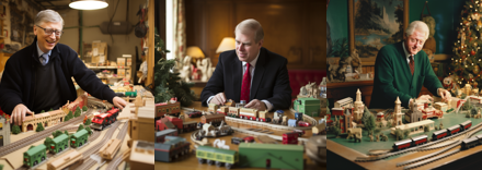 Bill Gates, Bill Clinton, and Prince Andrew All Mysteriously Receive Wooden Train Sets as Santa’s List Gets Mixed Up with Jeffrey Epstein’s Client List