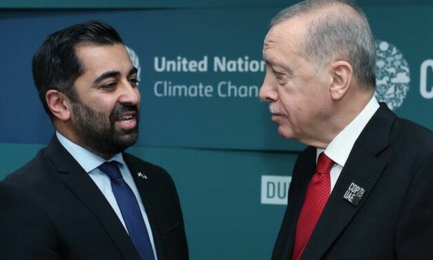 Humza Yousaf Explains Why He’s Invited Erdogan to Scotland Despite Human Rights Abuses: “I Only Care About Human Rights When It’s a Chance to Bash Jews”