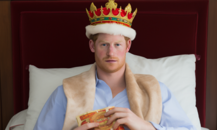 Prince Harry Running Out of Money – Announces Tell-All Book About Life with Meghan: “She Makes Me Wear a Burger King Crown in Bed”