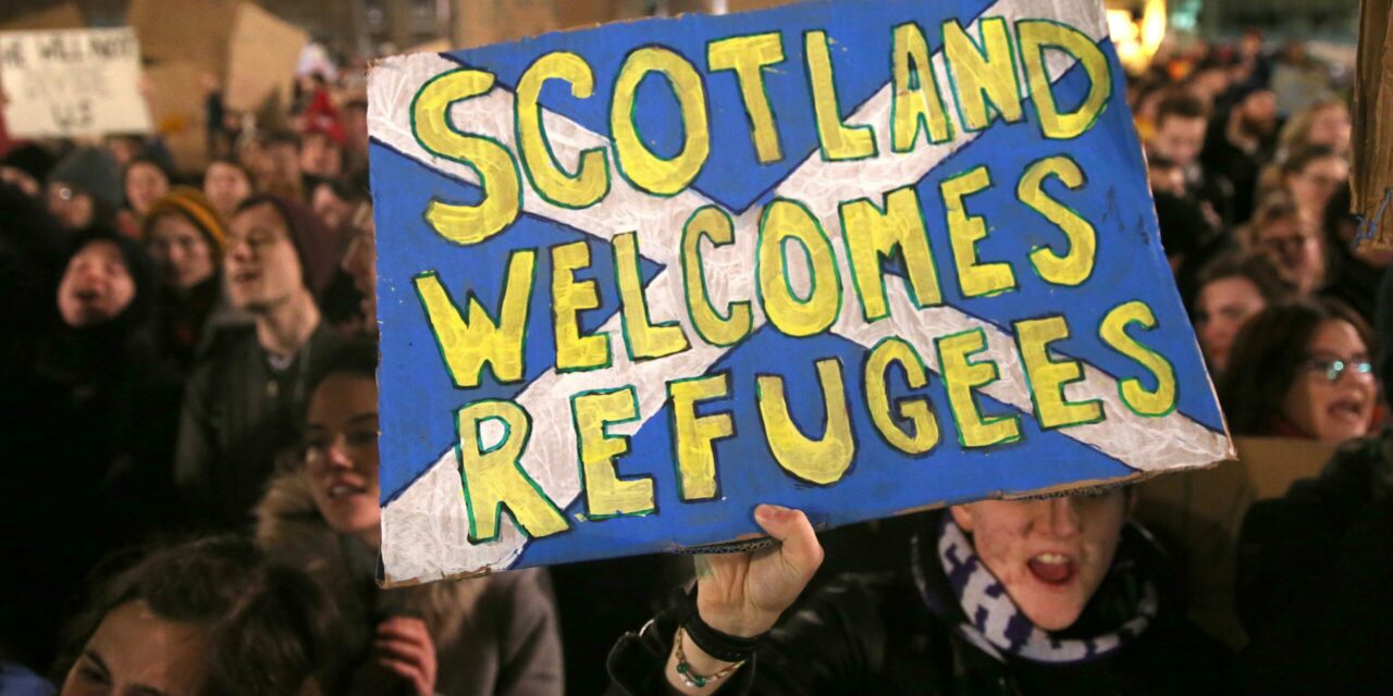 Asylum Seekers Sent to Glasgow Demand to Be Sent Home
