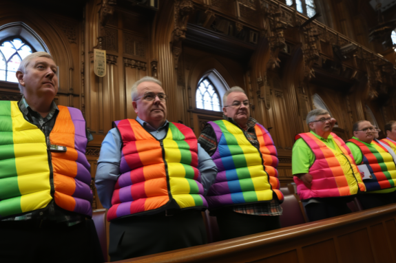 MPs to Wear Rainbow-Coloured Stab-Proof Vests