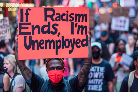 Anti-Racist Grifter Admits: “If Racism Ends, I’m Unemployed”