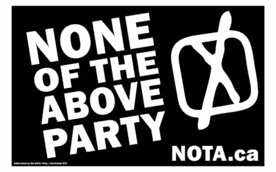 Conservative Party to Rebrand as None Of The Above Party