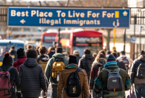 Britain Tops Sunday Times “Best Places To Live For Illegal Immigrants” List