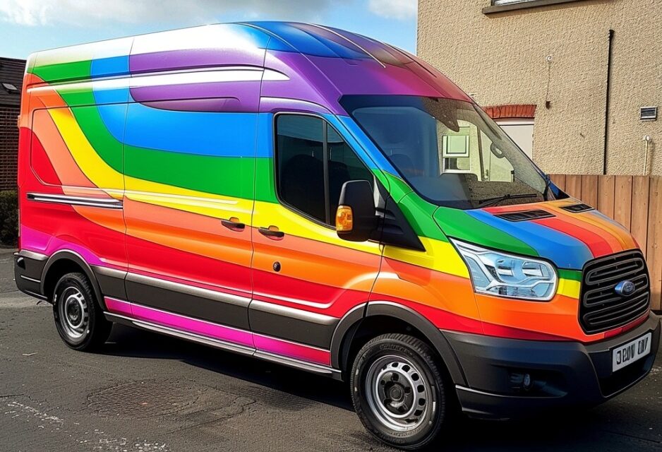 Ford Gives Classic “White Van” an LGBTQ+ Makeover