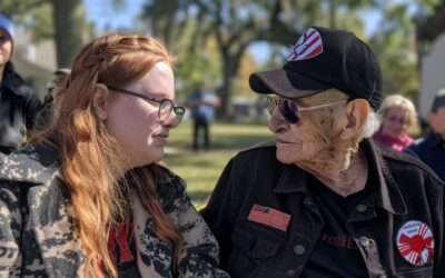 Trans Activist Advises D-Day Veteran on How to Fight Fascism